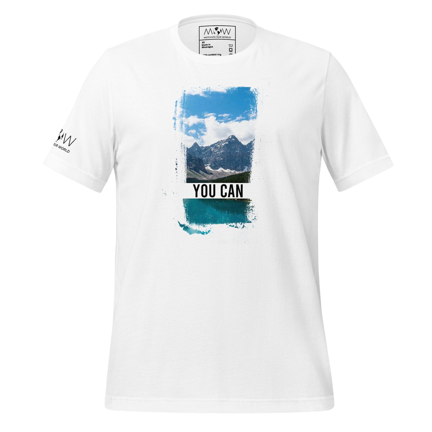 Peak Performance Men's Motivational White T-Shirt