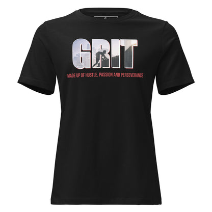 Perseverance Black Motivational Women’s T-Shirt