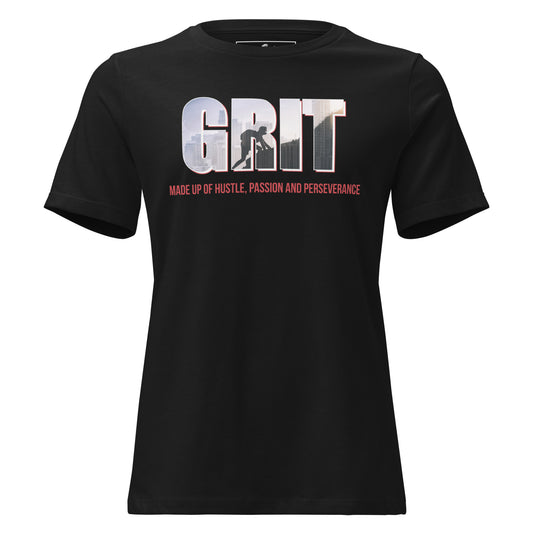 Perseverance Black Motivational Women’s T-Shirt