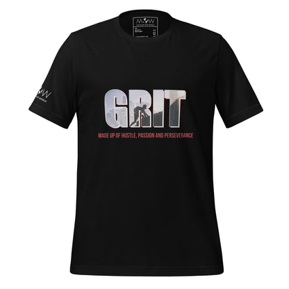 Perseverance Men's Motivational Black T-Shirt