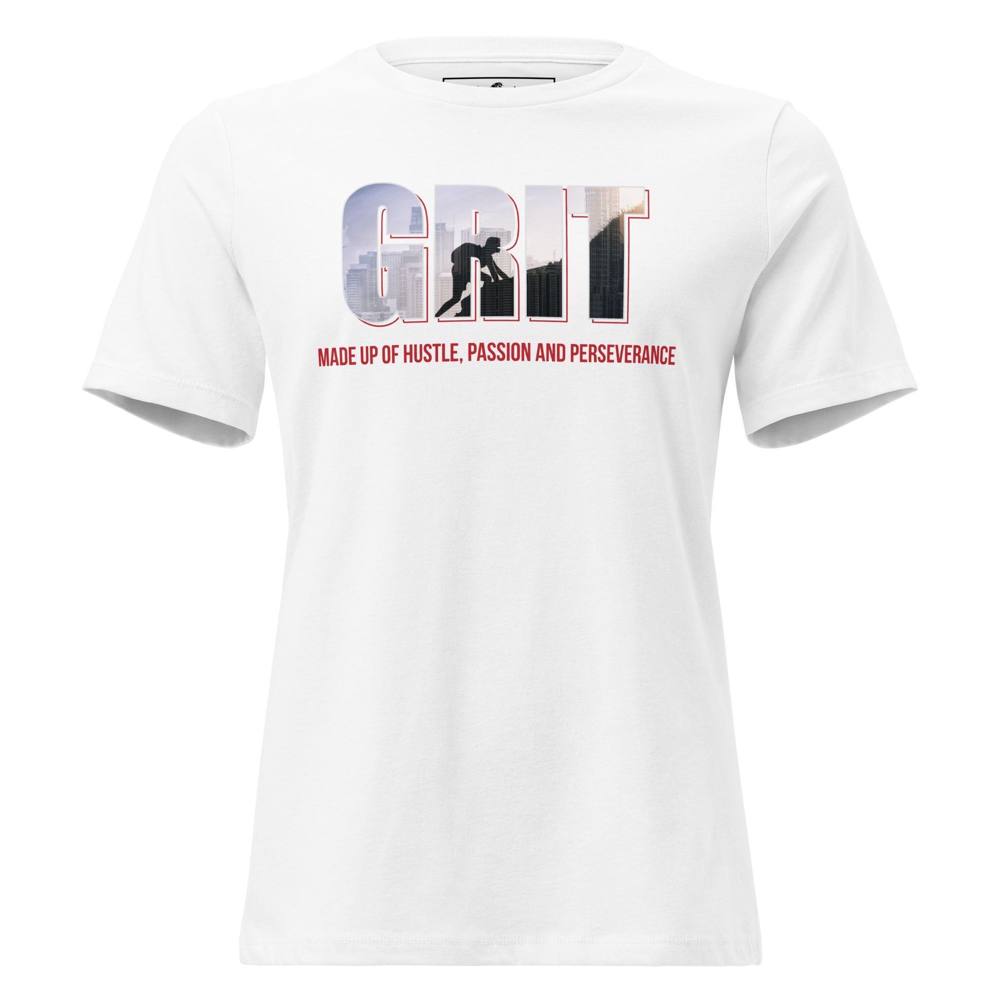 Perseverance White Motivational Women’s T-Shirt