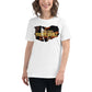 Play the Cards You're Dealt With White Motivational Women’s T-Shirt Lifestyle