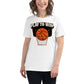 "Play to Win" Basketball White Motivational Women’s T-Shirt Lifestyle