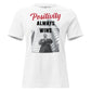 Positivity Always Wins -City Confidence Edition White Motivational Women’s T-Shirt