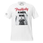 Positivity Always Wins Men's Motivational White T-Shirt
