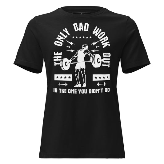 Power Unleashed  Black Motivational Women’s T-Shirt