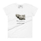 Power in Prayer (Rosary Hands Design) Women’s Motivational White T-Shirt