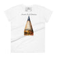 Power of Knowledge Women’s Motivational White T-Shirt