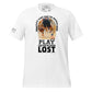 "Practice Like You've Already Won" Basketball Men's Motivational White T-Shirt