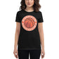 Practice Until You Can’t Get It Wrong Basketball Circle Women’s Motivational Black T-Shirt