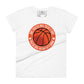 Practice Until You Can’t Get It Wrong Basketball Circle Women’s Motivational White T-Shirt