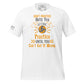 Practice Until You Can't Get It Wrong Men's Motivational White T-Shirt