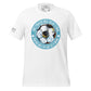 Practice Until You Can't Get It Wrong Soccer Circle Men's Motivational White T-Shirt