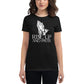 Praying Hands with Rosary Women’s Motivational Black T-Shirt
