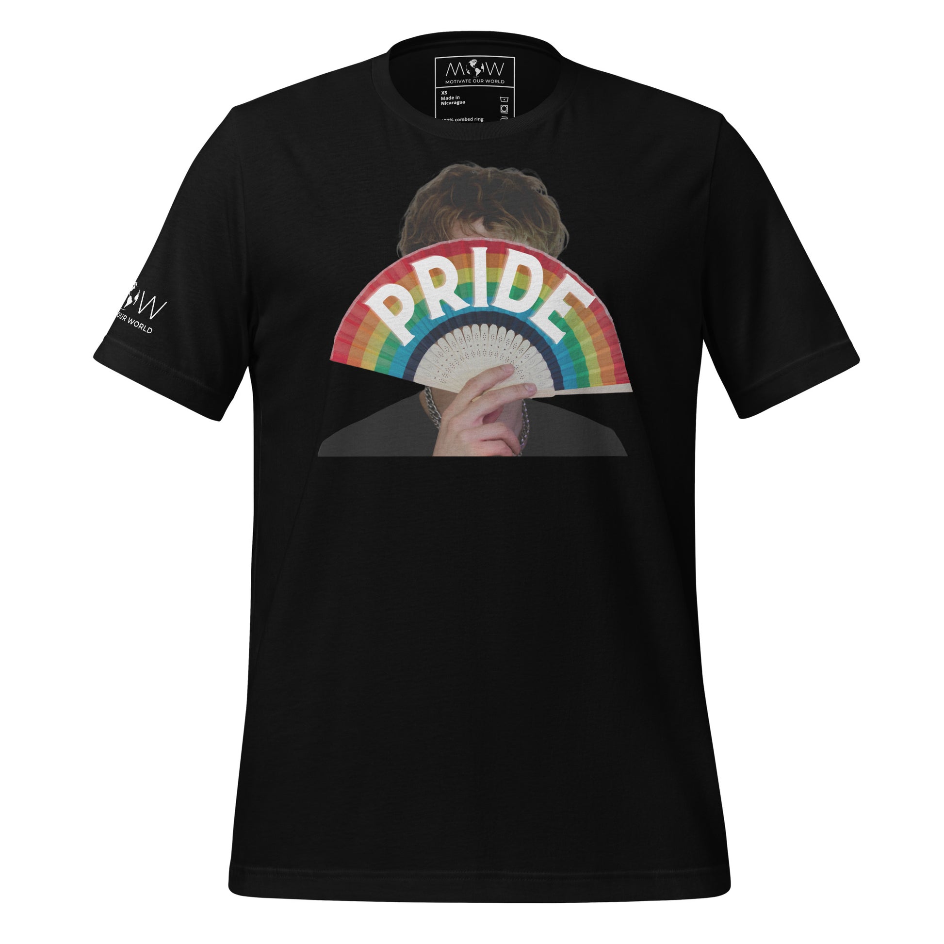 Pride Fan Black Motivational Men's T-Shirt