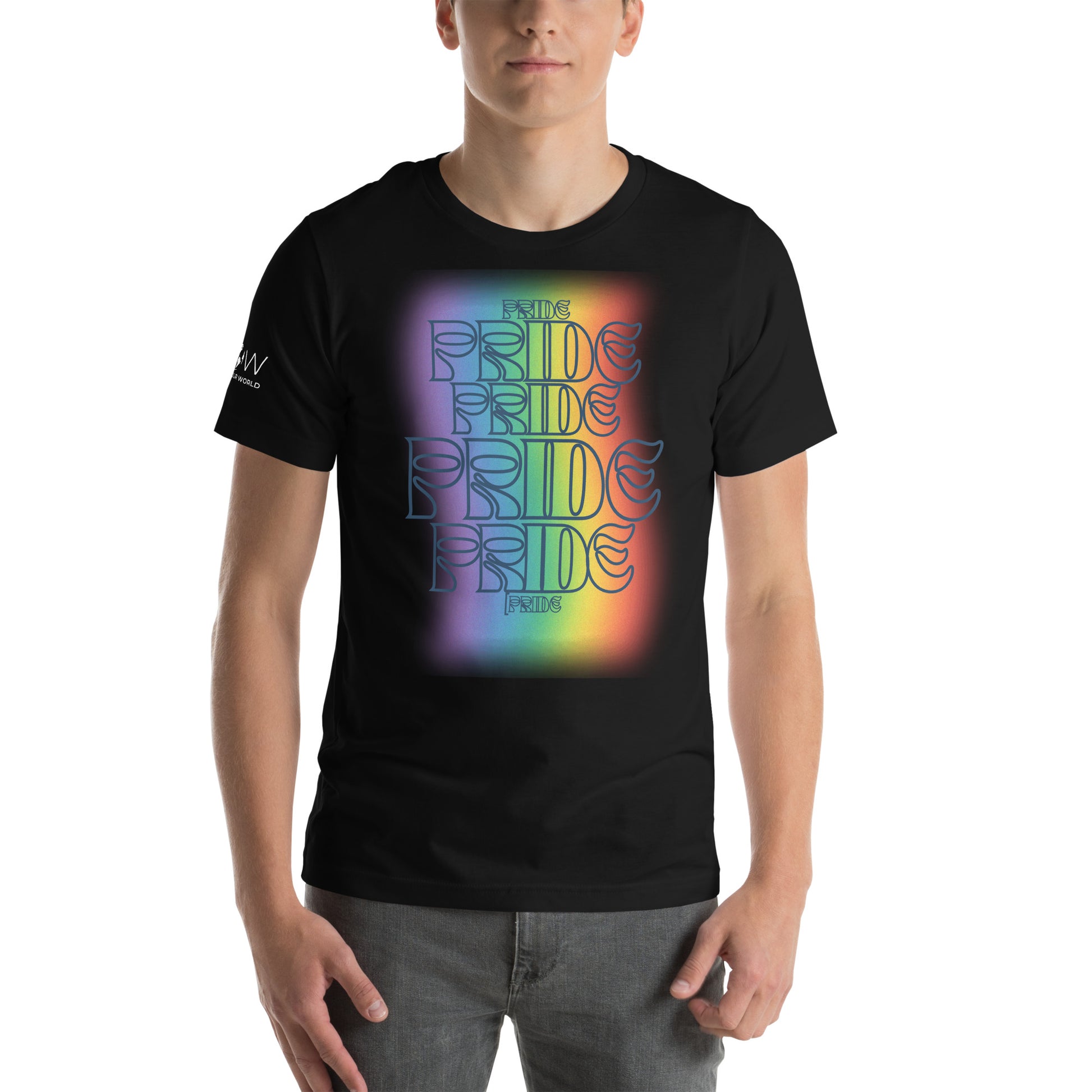 Pride Wave Black Motivational Men's T-Shirt