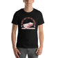 Product mockup"Money Ain't Got No Owners, Only Spenders" Men's Motivational Black T-Shirt