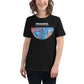 Progress, Not Perfection - Abstract Color Black Motivational Women’s T-Shirt Lifestyle