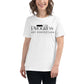 Progress Not Perfection 50% Bar White Motivational Women’s T-Shirt Lifestyle
