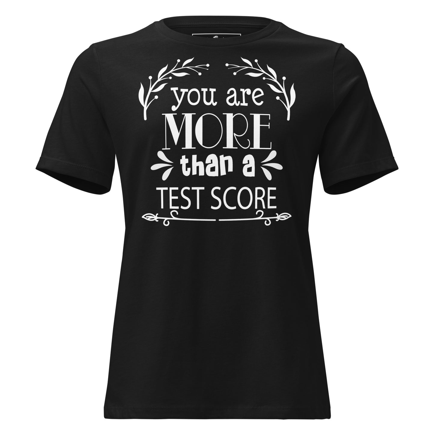 Proud Educator Black Motivational Women’s T-Shirt