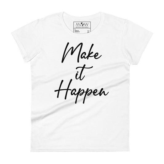 Prove Them Wrong Women’s Motivational White T-Shirt