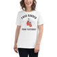 “Push Harder Than Yesterday" Boxing Edition White Motivational Women’s T-Shirt Lifestyle