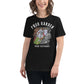 “Push Harder Than Yesterday – Soccer Edition” Black Motivational Women’s T-Shirt Lifestyle