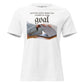 Quitting Won’t Bring You Closer to Your Goal White Motivational Women’s T-Shirt