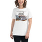 Quitting Won’t Bring You Closer to Your Goal White Motivational Women’s T-Shirt Lifestyle