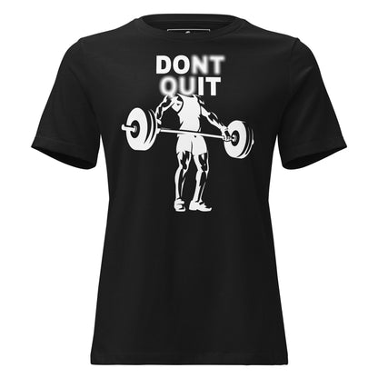 RISE Black Motivational Women’s T-Shirt