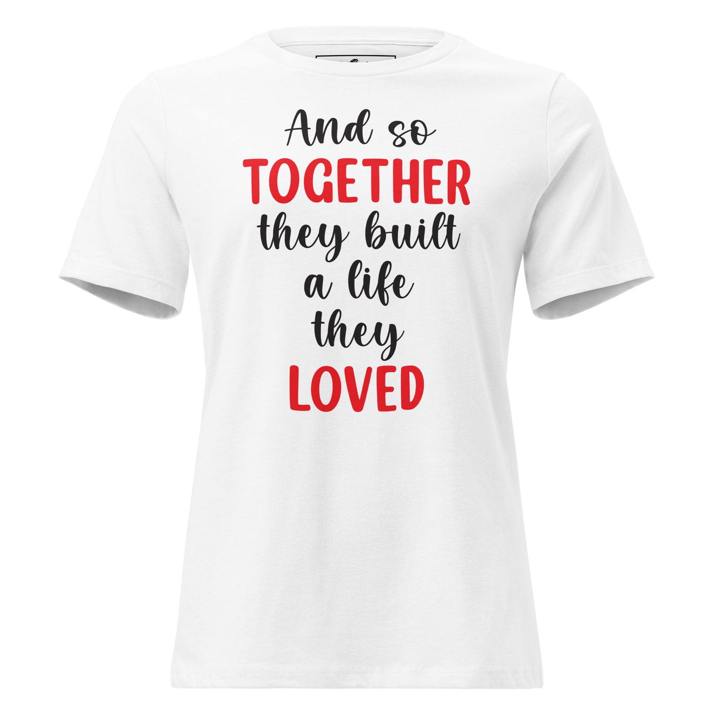 "Rain or Shine, You Are Mine" White Motivational Women’s T-Shirt