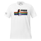 Rainbow Reflection Pride White Motivational Men's T-Shirt