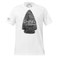Raising Arrows Stone - Psalm 127:4 Men's Motivational White T-Shirt