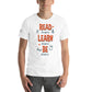 Read Learn Be More Cute Motivational Book White Motivational Men's T-Shirt