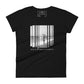 "Reflections of Strength" Women’s Motivational Black T-Shirt