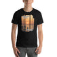 Rejoice With Family – Sunset Stripes Black Motivational Men's T-Shirt