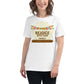 Rejoice With Your Family White Motivational Women’s T-Shirt Lifestyle