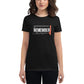 Remember Why You Started II Women’s Black T-Shirt