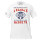 Results Over Excuses Men's Motivational White T-Shirt