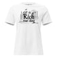 Rich One Day White Motivational Women’s T-Shirt