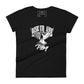 Rise Up and Pray Women’s Motivational Black T-Shirt