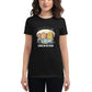 Salt in the Air, Sand in My Hair (Travel Edition) Women’s Motivational Black T-Shirt