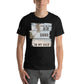 Salt in the Air, Sand in My Hair (Vintage Beach Design) Men's Motivational Black T-Shirt