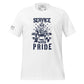 Service Men's Motivational White T-Shirt