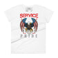 Service with Pride Women’s Motivational White T-Shirt