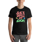 Set Goals and Go Men's Motivational Black T-Shirt