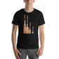 "Set Goals and Go" Men's Motivational Black T-Shirt
