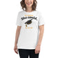 "She Believed She Could, So She Did" Graduation Cap White Motivational Women’s T-Shirt Lifestyle