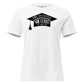 "She Believed She Could So She Did" Minimalist Graduation Cap White Motivational Women’s T-Shirt