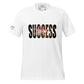 Shelf to Success Men's Motivational White T-Shirt